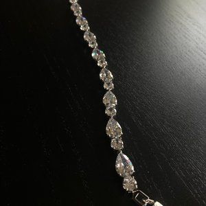 Simulated Diamond Heirloom Quality Bracelet